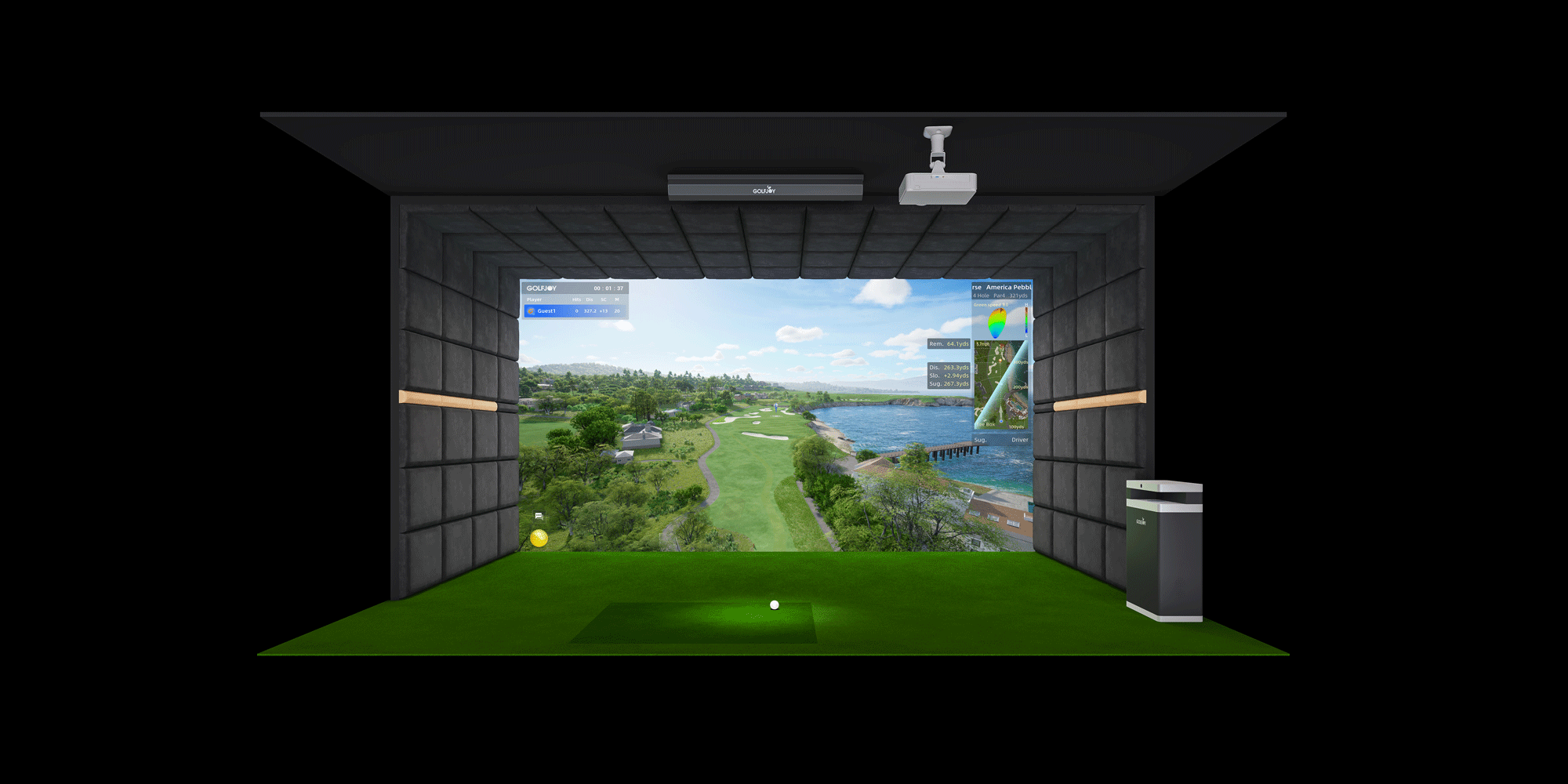 Application Scenarios of Commercial Indoor Golf Simulator