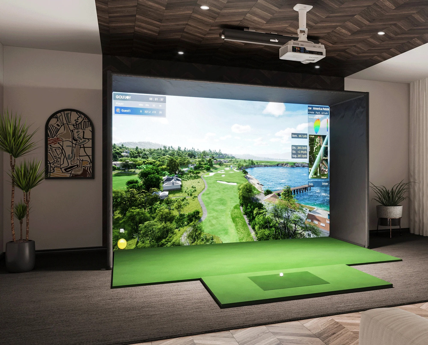 Revolutionize Your Golf Practice With an Overhead Golf Simulator